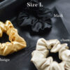 Set M | Seiden Scrunchie Geschenkbox 3 Stück – Bild 2