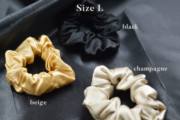 Set M | Seiden Scrunchie Geschenkbox 3 Stück – Bild 2